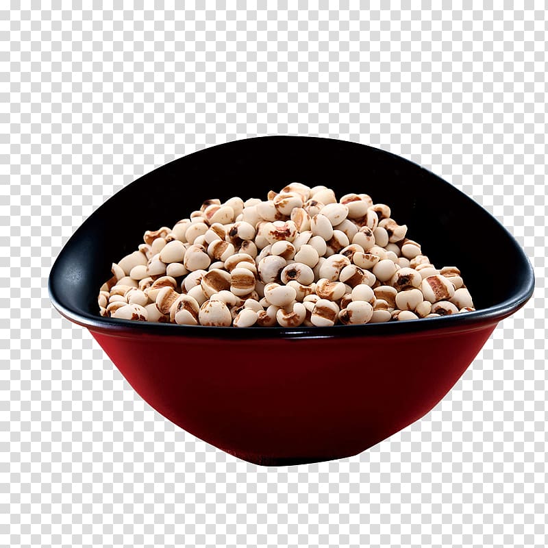 Adlay Bowl Congee Barley, A bowl of barley transparent background PNG clipart