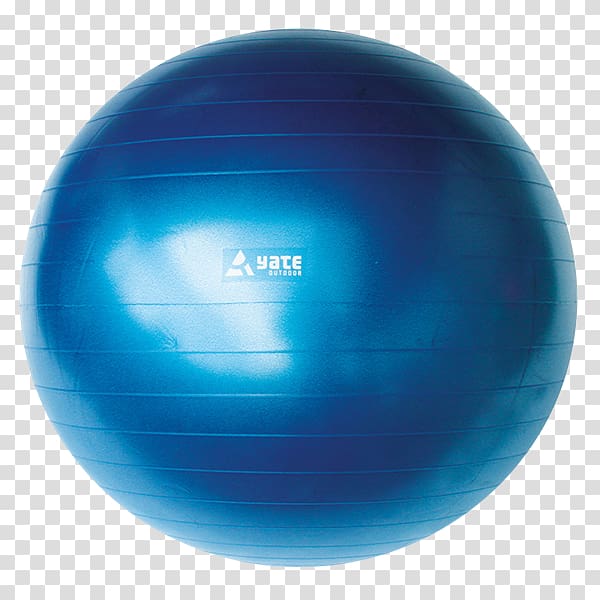 Yate Blue Exercise Balls Sleeping Mats, ball transparent background PNG clipart