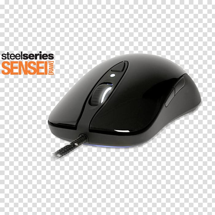 Computer mouse SteelSeries Sensei RAW Video game, Computer Mouse transparent background PNG clipart