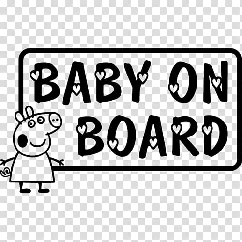 Sticker Brand Car Novosibirsk Human behavior, Baby on board transparent background PNG clipart