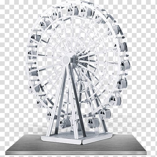 Ferris wheel Sheet metal Bicycle Wheels, giant wheel transparent background PNG clipart