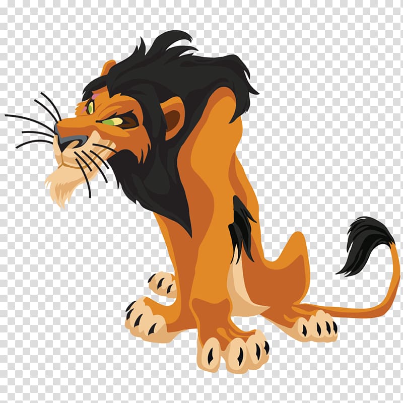 The Lion King Scar Simba , lion transparent background PNG clipart