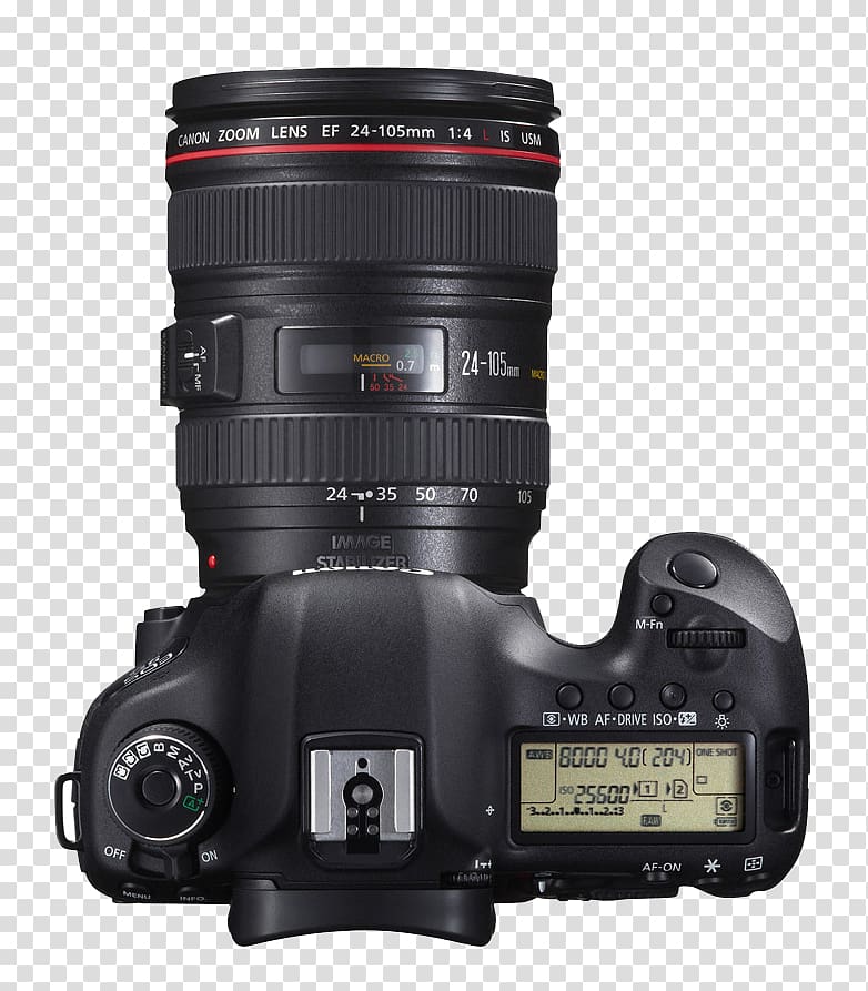 Canon EOS 5D Mark III Canon EOS 5D Mark IV Canon EOS 6D, Canon 5d transparent background PNG clipart