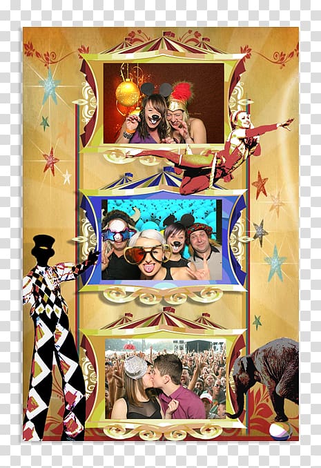 Recreation Party PicMe Booth Hire Unforgettable, CIRCUS BOOTH transparent background PNG clipart