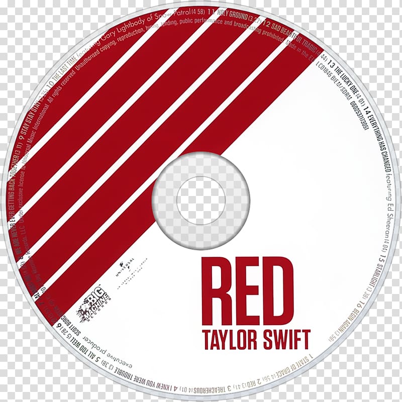 Compact disc The Red Tour The 1989 World Tour Taylor Swift\'s Reputation Stadium Tour, others transparent background PNG clipart