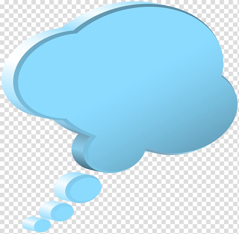thinking cloud illustration, Speech balloon , Bubble Speech transparent background PNG clipart