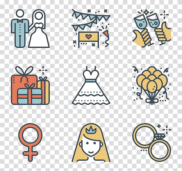 Computer Icons Film Graphic design, married transparent background PNG clipart