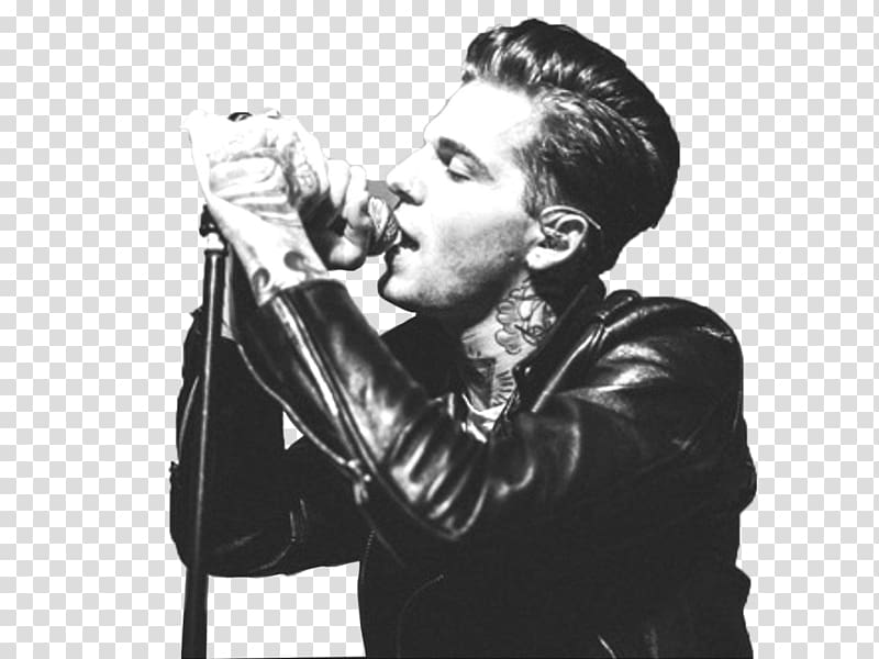 Jesse Rutherford singer of the band The Neighbourhood performs live