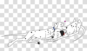 Dog Cat Paw Line art Sketch, Dog transparent background PNG clipart thumbnail