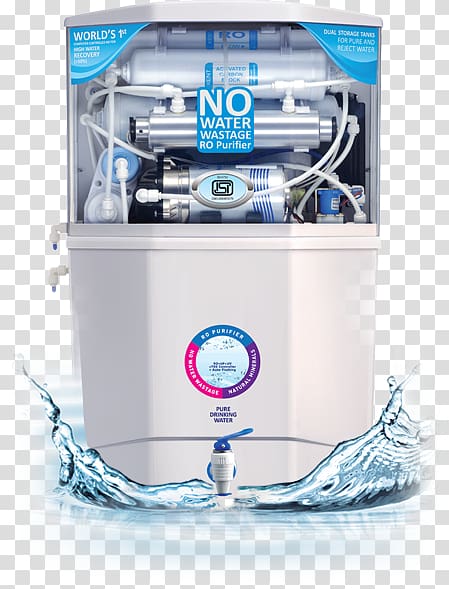 Water Filter Water purification Reverse osmosis Kent RO Systems, water transparent background PNG clipart