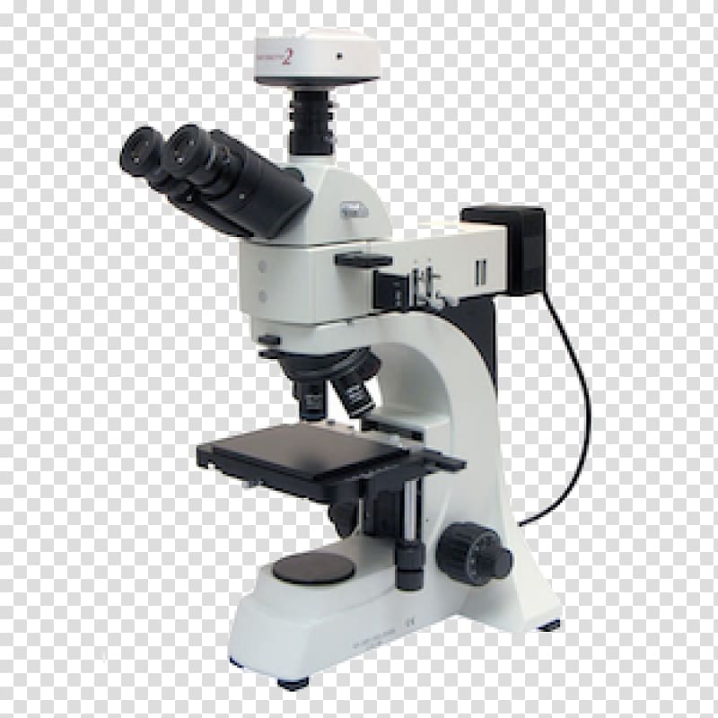 Optical microscope Metallurgy Metallography Optics, microscope transparent background PNG clipart