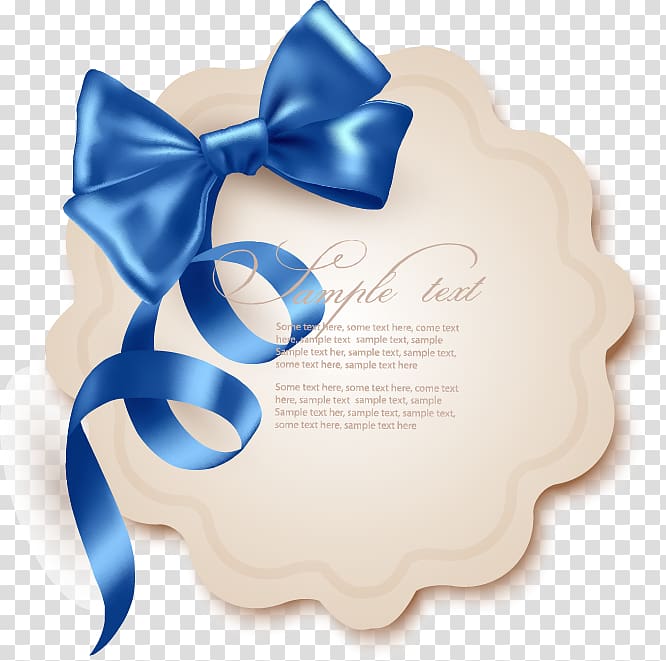 Paper Blue Shape, Blue bow irregular pattern transparent background PNG clipart