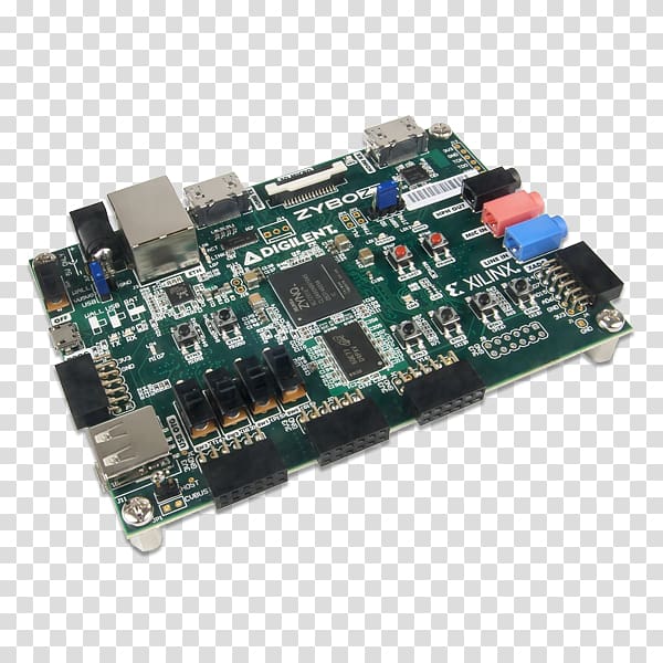 Microcontroller Microprocessor development board Field-programmable gate array System on a chip Motherboard, Programmable Logic Device transparent background PNG clipart