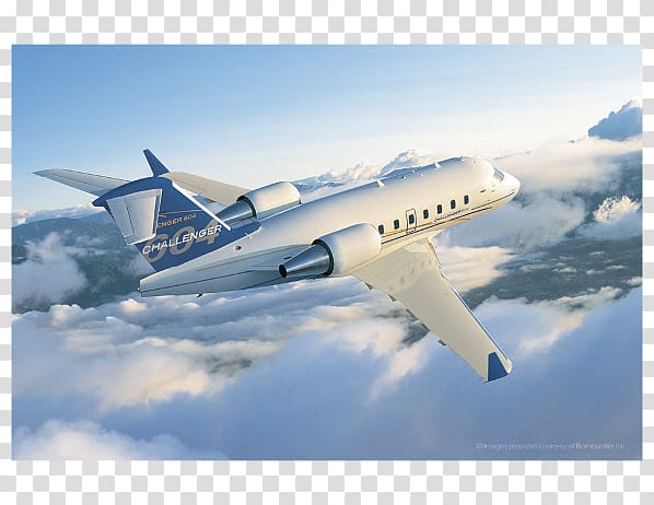 Bombardier Challenger 600 series Aircraft CL-604 Business jet, aircraft transparent background PNG clipart