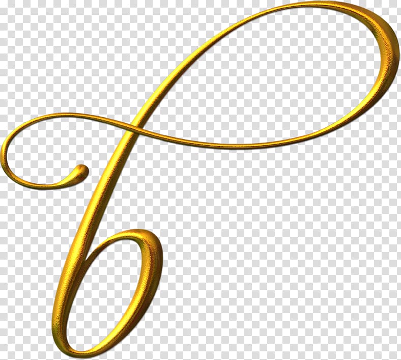 Bas de casse Letter Alphabet Cursive Gold, gold transparent background PNG clipart