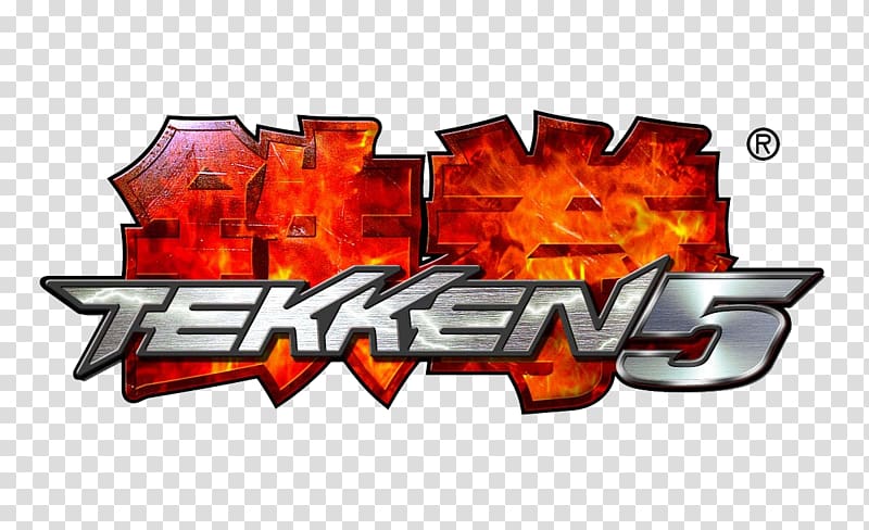 Tekken 5: Dark Resurrection Tekken 2 Tekken Tag Tournament, Tekken Logo transparent background PNG clipart