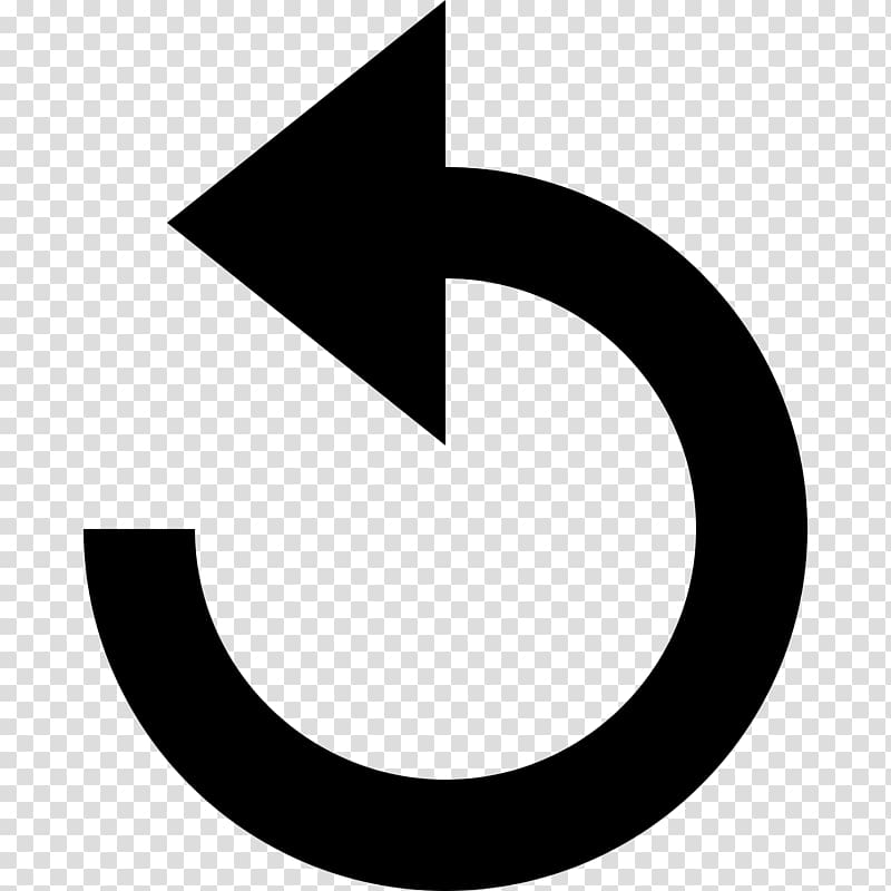 Computer Icons Icon design Undo Arrow, arrows transparent background PNG clipart