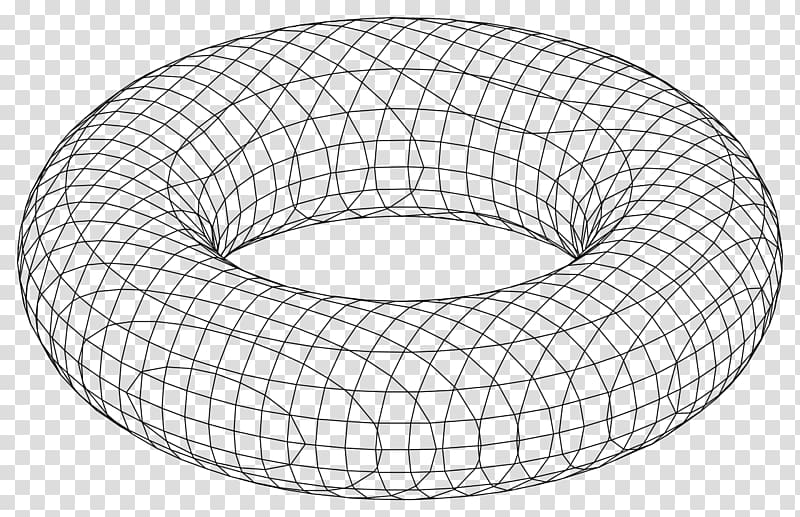 Graph paper Geometry Torus Circle Topology, circle transparent background PNG clipart
