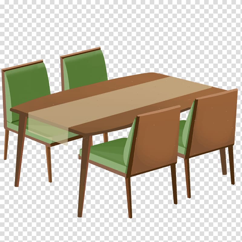 Table Chair Furniture Dining room, Clean table transparent background PNG clipart