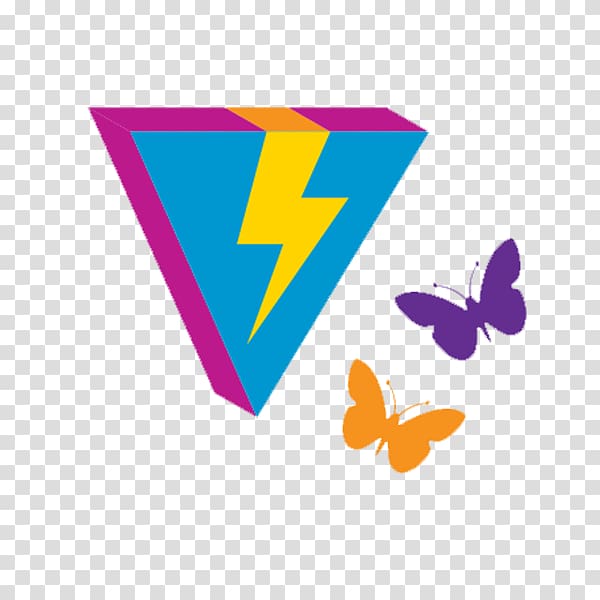 Purple Computer Icons, Orange and purple butterflies,Colorful Triangle transparent background PNG clipart