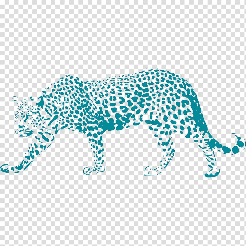 Leopard Jaguar Paper Sticker Stencil, leopard transparent background PNG clipart