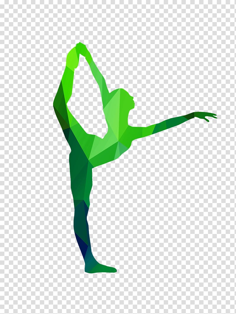Poster Advertising Publicity, Green irregular collection of effects Dancers dancing youth transparent background PNG clipart