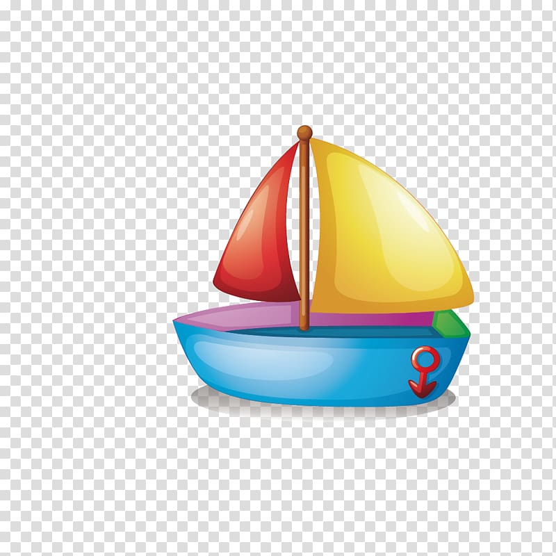 boat illustration, Boat Cartoon Illustration, Color boat transparent background PNG clipart