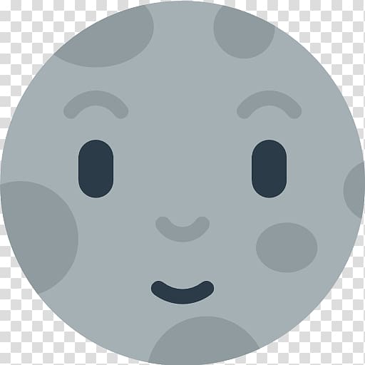 Emoji Moon face New moon, Emoji transparent background PNG clipart