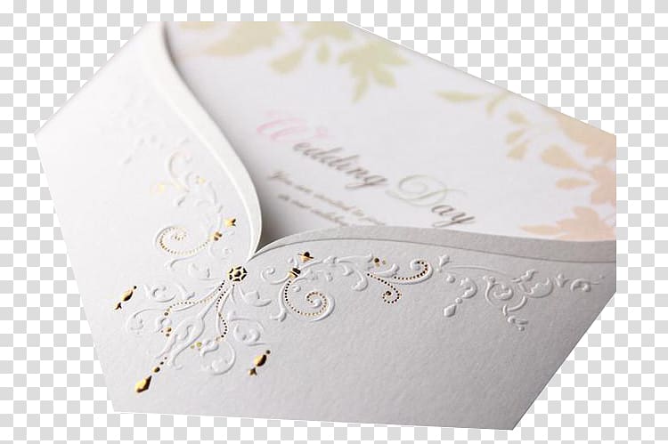 Wedding invitation Bridegroom Paper, wedding invitation paper transparent background PNG clipart