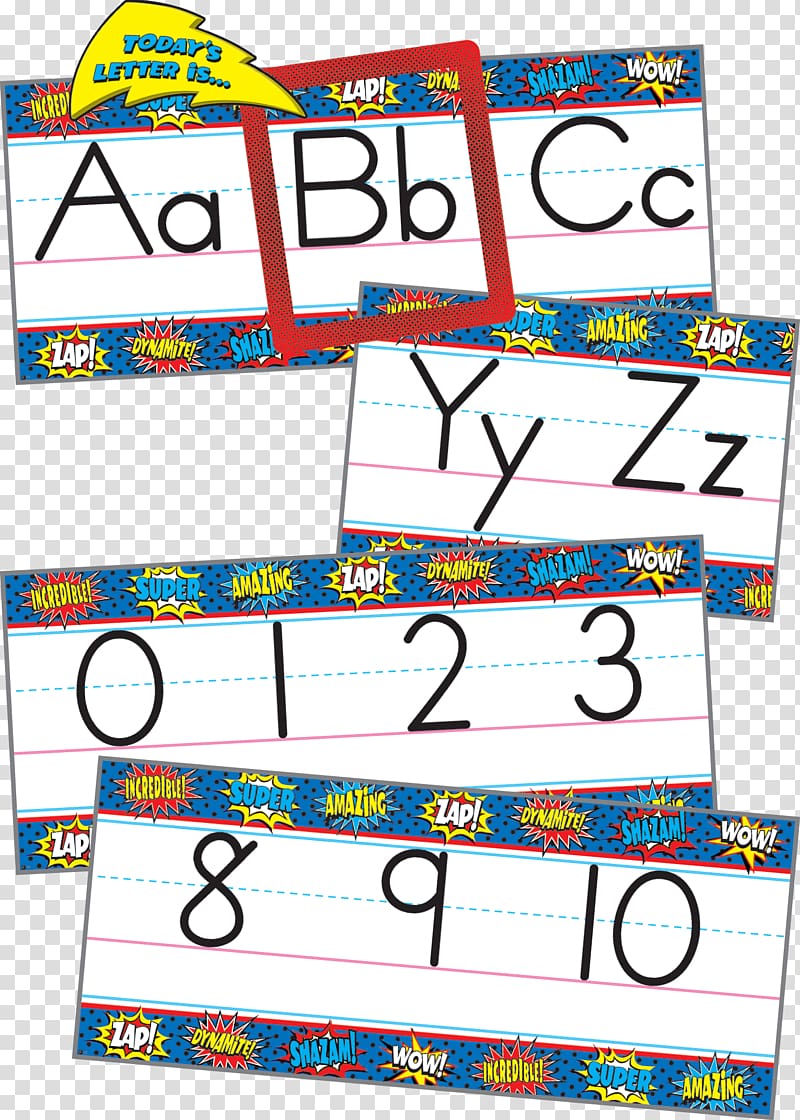 Bulletin board School Classroom Alphabet Word wall, alphabet collection transparent background PNG clipart