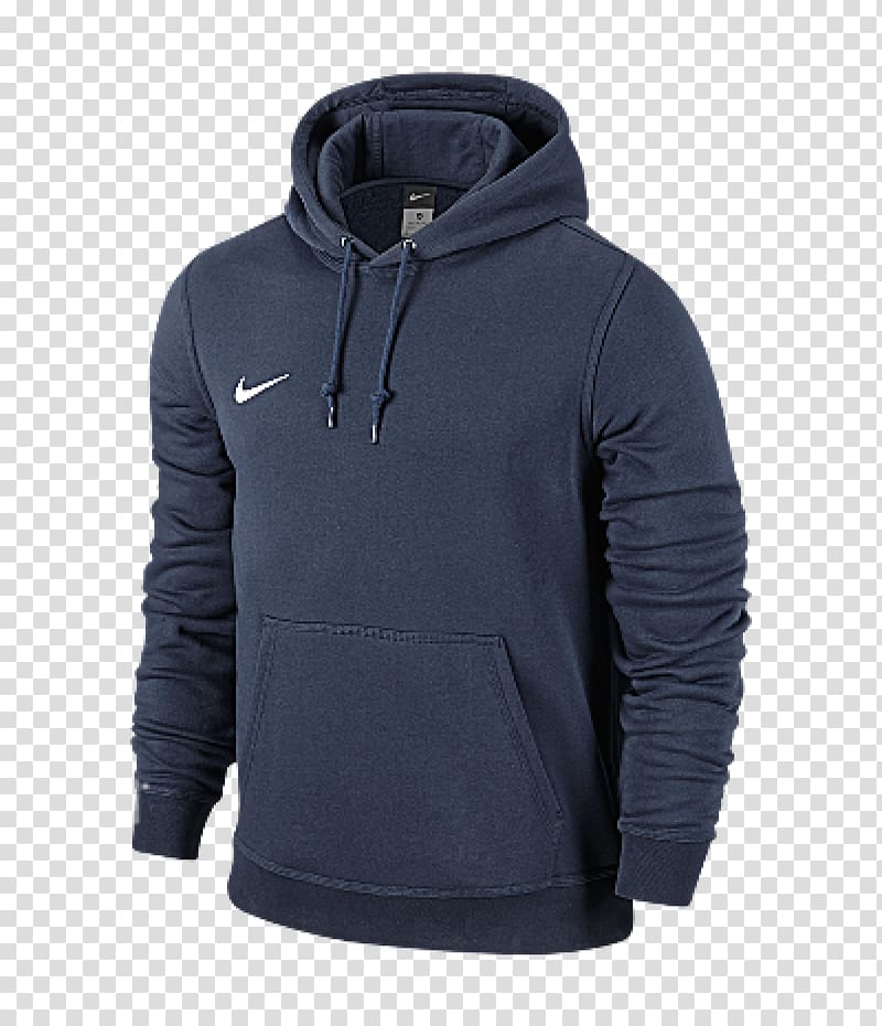 Hoodie Nike Clothing Sweater Blue, nike transparent background PNG clipart