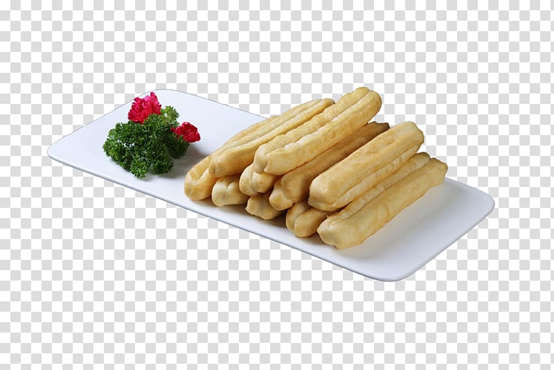 Youtiao Buxc3xb1uelo Junk food Baozi Breakfast, Fried flour fritters transparent background PNG clipart