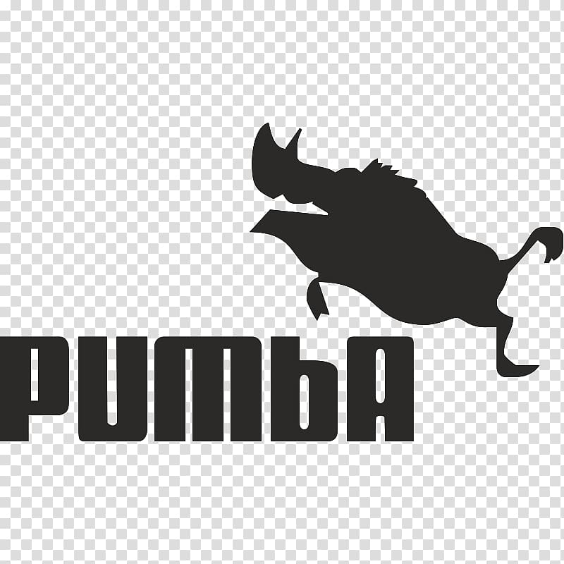 Timon and Pumbaa Logo Humour, puma cat transparent background PNG clipart