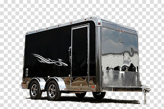 Cargo Trailer Steel Motor vehicle, trailers transparent background PNG clipart
