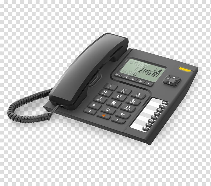 Alcatel T76 Home & Business Phones Alcatel Mobile Mobile Phones Telephone, apac transparent background PNG clipart