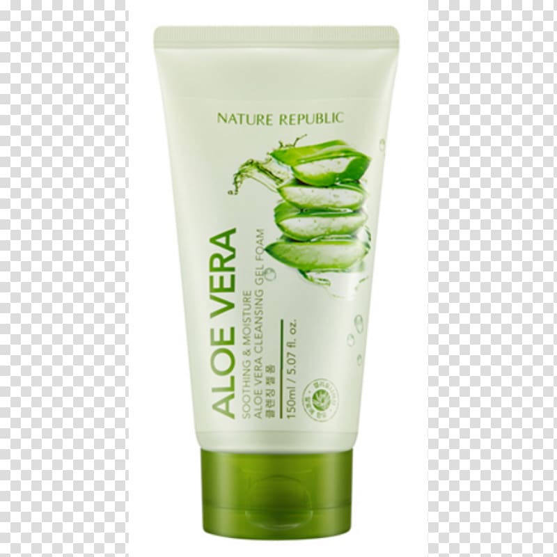Cleanser Aloe vera Gel Nature Republic Skin, nature republic transparent background PNG clipart