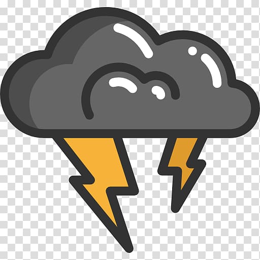 Computer Icons Cloud Thunder Storm Lightning, hurricane transparent background PNG clipart