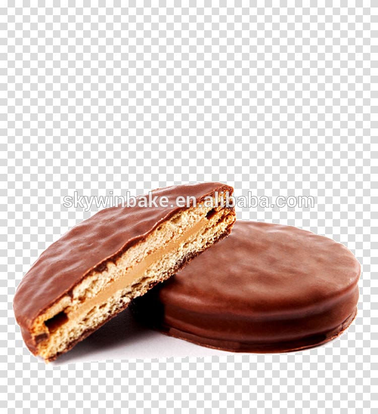 Chocolate sandwich Macaroon Praline Chocolate spread, biscuit packaging transparent background PNG clipart