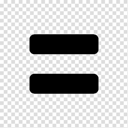 Equals sign Computer Icons Equality , equal sign transparent background PNG clipart