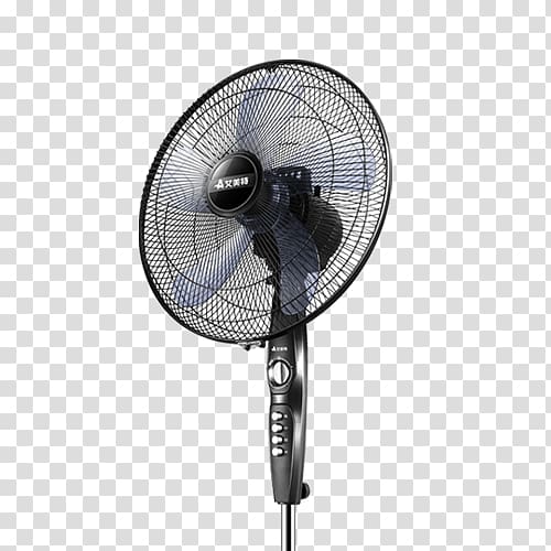 Bladeless fan Home appliance Hand fan Heat sink, Black Floor Fan transparent background PNG clipart