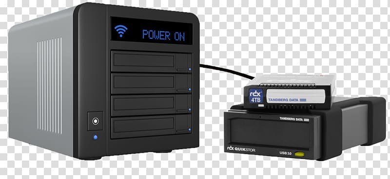 Power Converters Data storage Network Storage Systems Backup Tandberg Data, others transparent background PNG clipart