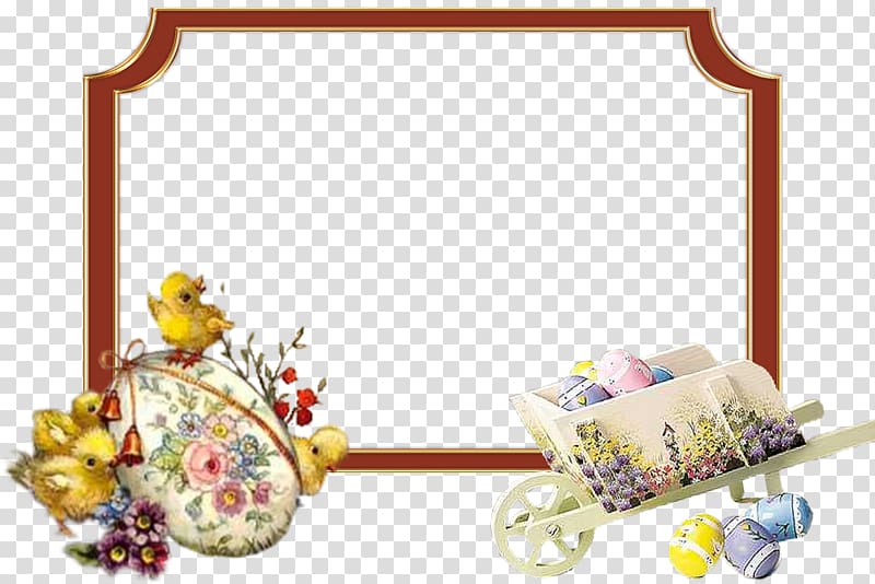 Easter Frames PaintShop Pro Pattern, easter frame transparent background PNG clipart
