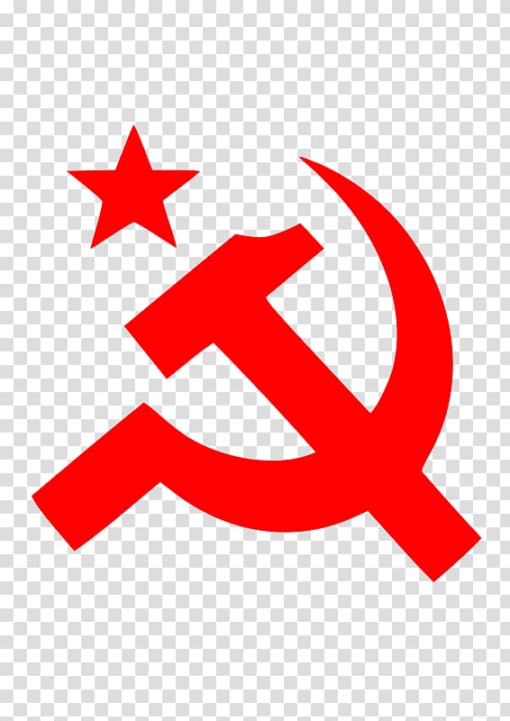 Soviet Union sigil, Flag of the Soviet Union Hammer and sickle Communism, communism transparent background PNG clipart