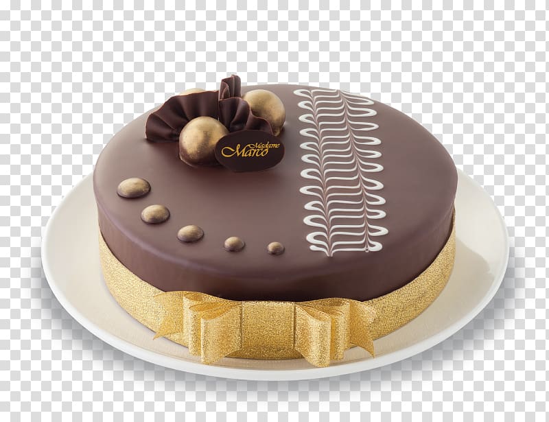 German chocolate cake Prinzregententorte Chocolate truffle Ganache, 75% transparent background PNG clipart
