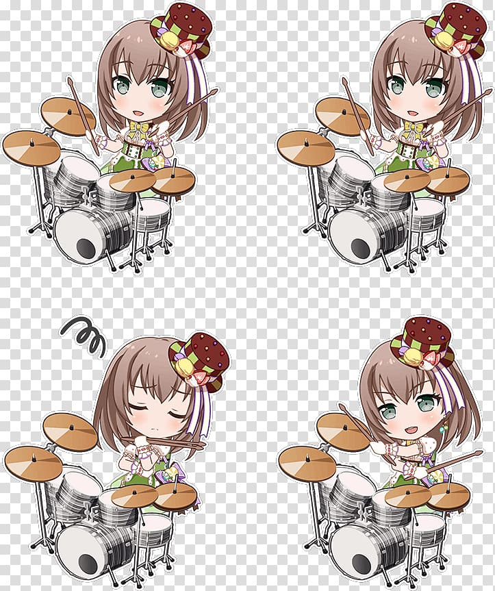 BanG Dream! Girls Band Party! Chibi Craft Egg Yourself, Chibi transparent background PNG clipart