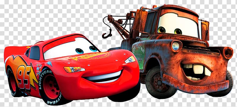 Lightning Mcqueen and Tow Mater, Cars Walt Disney World Lightning McQueen Mater The Walt Disney Company, Disney Cars transparent background PNG clipart