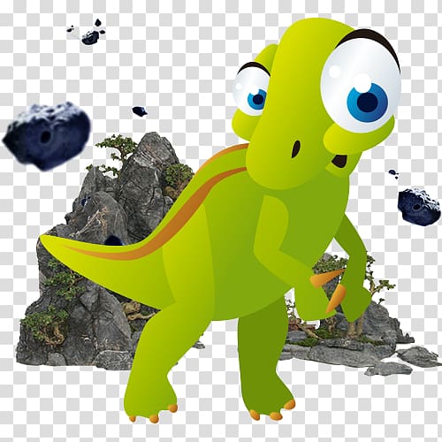 Dinosaur World Euclidean The Disappearing Dinosaur, Strong domineering cute cartoon dinosaur transparent background PNG clipart