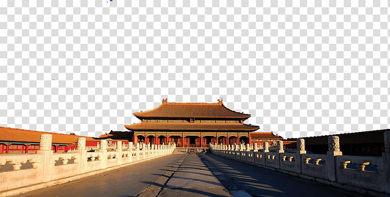 Forbidden City Tiananmen Square Great Wall of China Temple of Heaven, Forbidden City transparent background PNG clipart