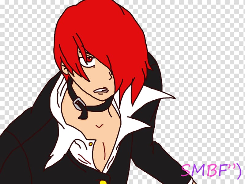 Iori Yagami Kyo Kusanagi The King of Fighters SNK , iori yagami y kyo transparent background PNG clipart