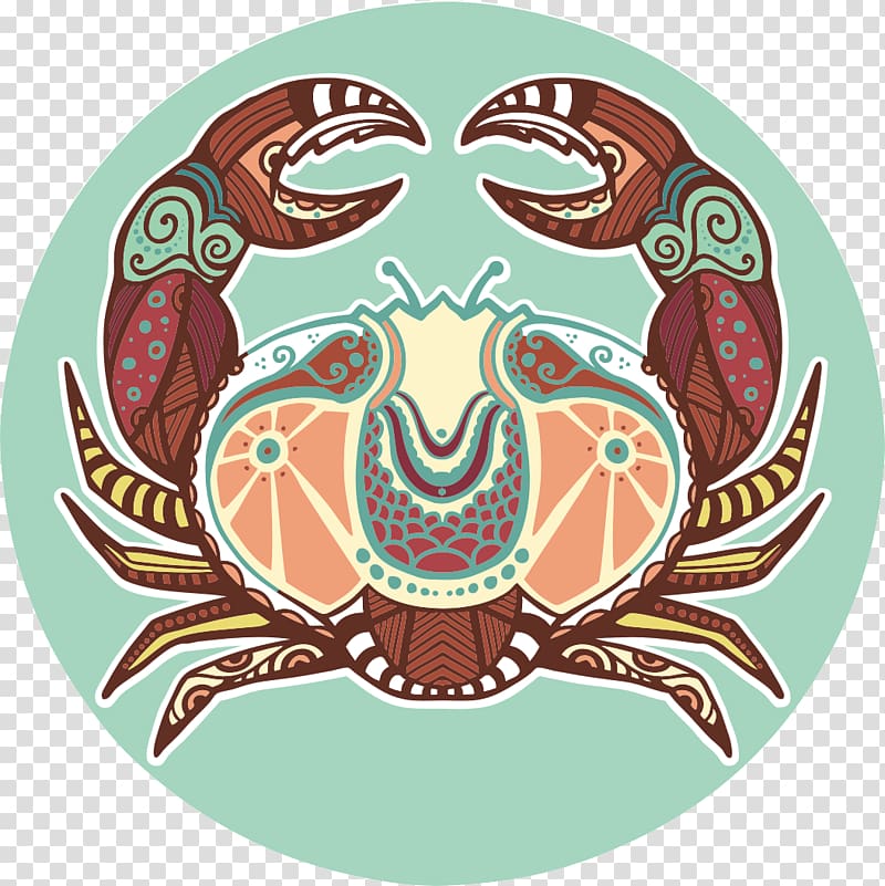 Crab Cancer Zodiac Astrological sign Horoscope, Capricorn transparent background PNG clipart